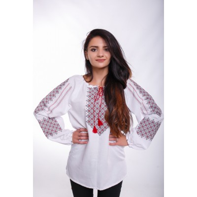 Embroidered Blouse "City Life"